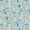 Ettrick Bluebell Fabric by Voyage