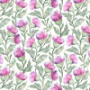 Ettrick Fuchsia Fabric by Voyage