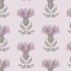 Firth Mauve Cream Fabric by Voyage