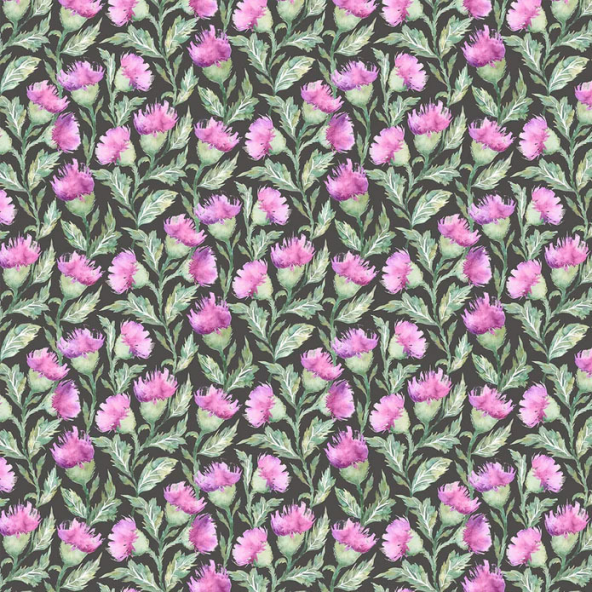 Hawick Graphite Fabric by Voyage