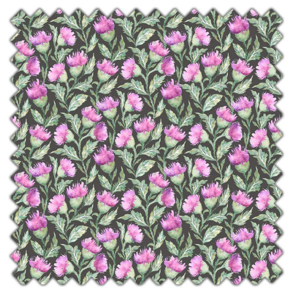 Swatch of Hawick Graphite by Voyage