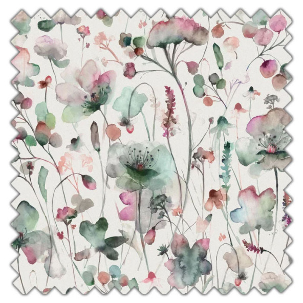 Swatch of Pimelea Meadow Cream by Voyage