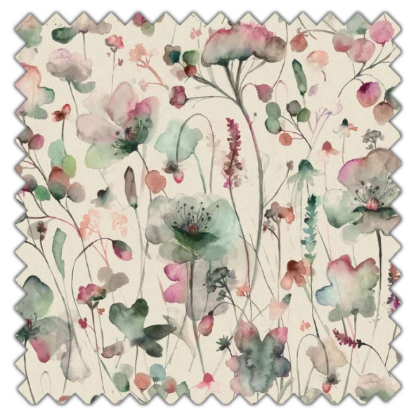 Swatch of Pimelea Meadow Linen by Voyage