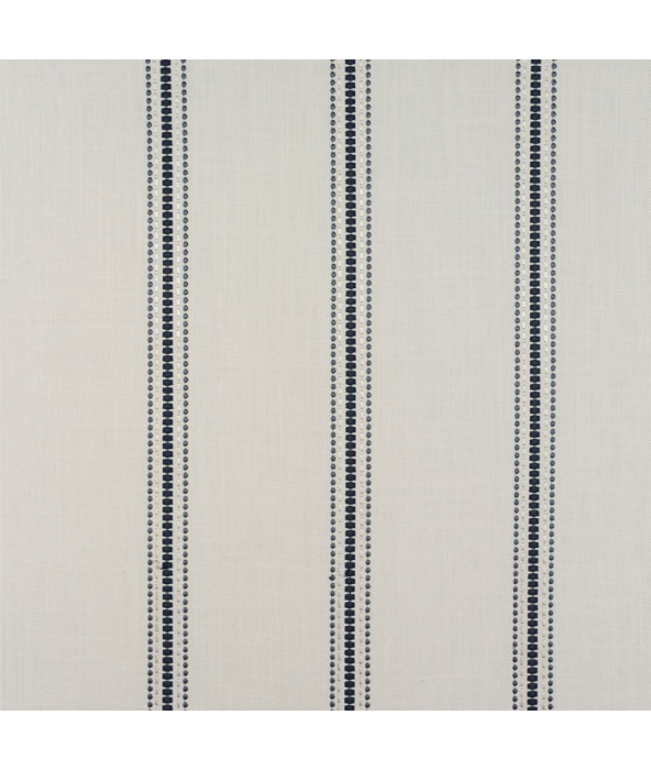 Bromley Stripe Denim Fabric by Porter And Stone