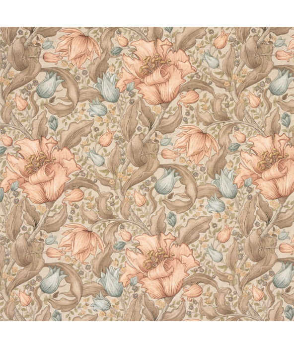 Helmshore Olive Fabric by Porter And Stone