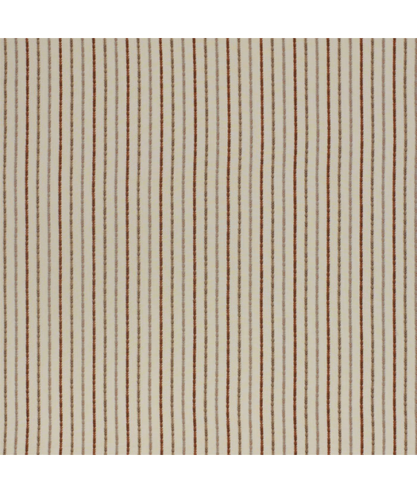 Maya Stripe Burnt Orange Fabric by Porter And Stone