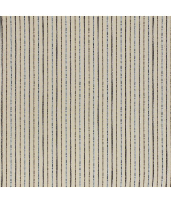 Maya Stripe Indigo Fabric by Porter And Stone
