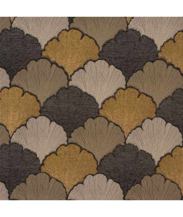 Pamplona Gold Fabric by Porter And Stone