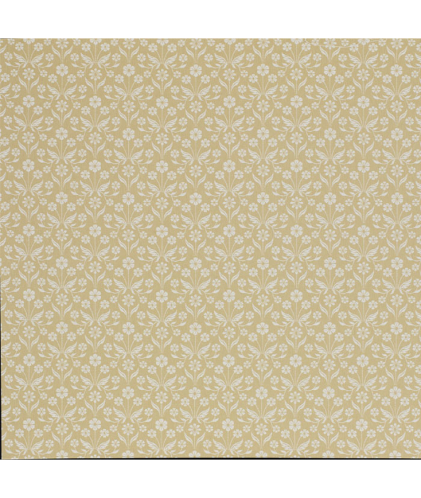 Roquefort Ochre Fabric by Porter And Stone