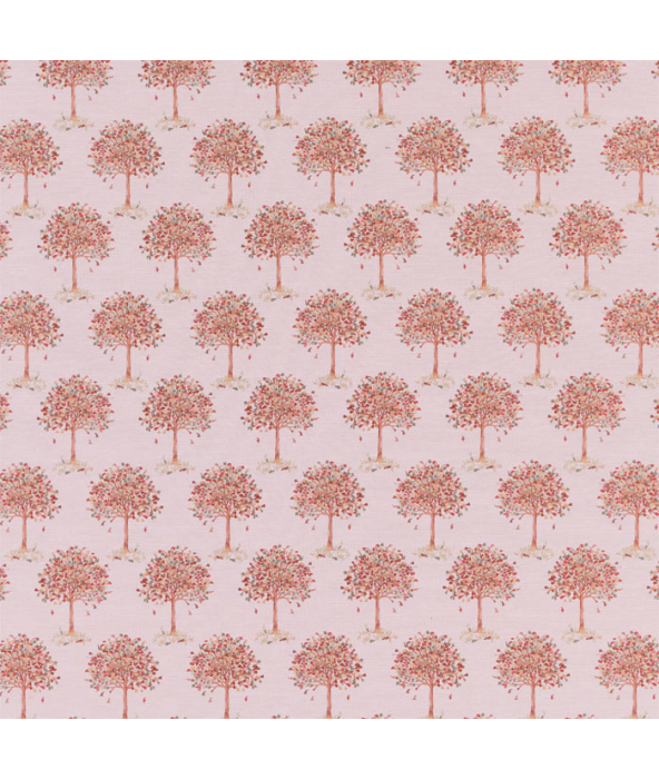 Salmesbury Terracotta Fabric by Porter And Stone