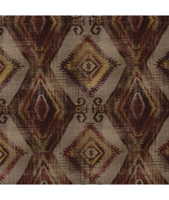 Santa Cruz Rosso Fabric by Porter And Stone