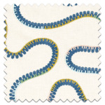 Swatch of Bimble Embroidery Twilight Swatch of Bimble Embroidery Twilight