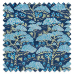 Swatch of Bonsai & Gingko Blue Swatch of Bonsai & Gingko Blue