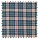 Swatch of Fenton Check Teal