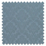 Swatch of Lymington Damask Mid Blue