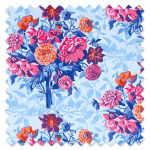 Swatch of Dahlia Bunch Lapis/Carnelian/Spinel Swatch of Dahlia Bunch Lapis/Carnelian/Spinel