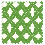 Swatch of Garden Terrace Peridot/Pearl Swatch of Garden Terrace Peridot/Pearl