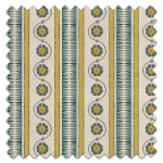 Swatch of Indira Stripe Mineral Ochre Swatch of Indira Stripe Mineral Ochre