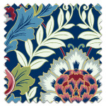 Swatch of Kelmscott Thistle Blue