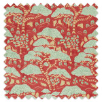 Swatch of Bonsai & Gingko Ruby Swatch of Bonsai & Gingko Ruby