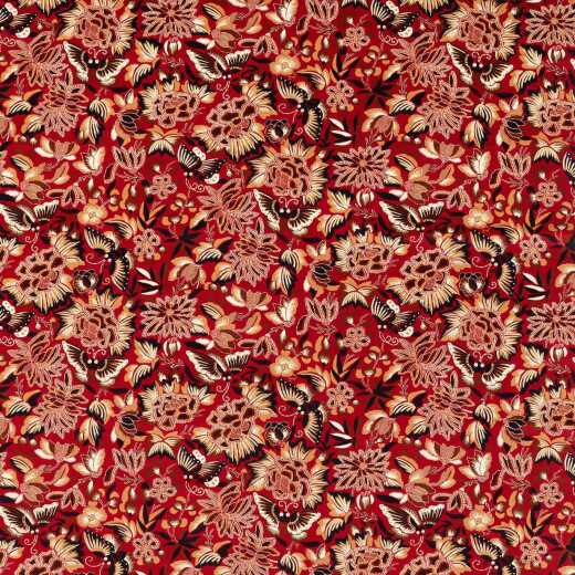 Made To Measure Curtains Amara Butterfly Cinnabar/Ink Black Made To Measure Curtains Amara Butterfly Cinnabar/Ink Black