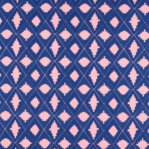 Made To Measure Roman Blinds Garden Terrace Lapis/Rose Made To Measure Roman Blinds Garden Terrace Lapis/Rose