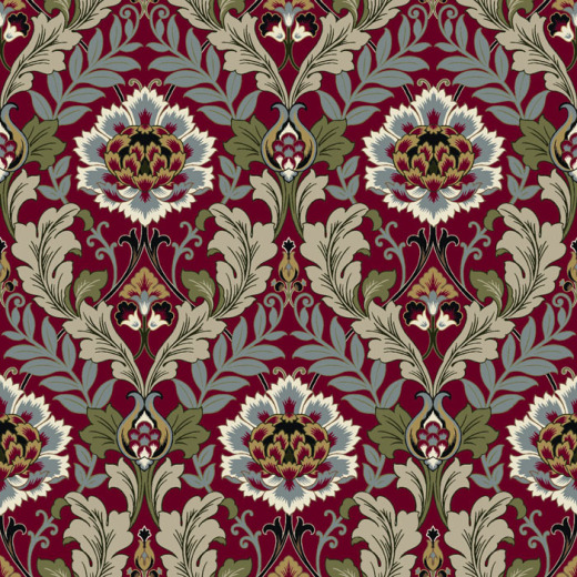 Made To Measure Curtains Kelmscott Claret