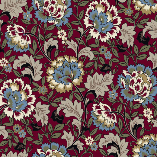 Made To Measure Roman Blinds Rosetti Claret