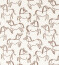 Canter Print Chestnut Fabric by Scion