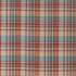 Bryndle Check Russet/Amber Fabric by Sanderson