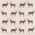 Evesham Deer Linen/Chalk Fabric by Sanderson