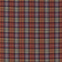 Fenton Check Russet/Amber Fabric by Sanderson
