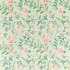Porcelain Garden Rose/Duck Egg Fabric by Sanderson