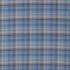 Samphrey Check Indigo/China Fabric by Sanderson