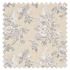 Swatch of Sorilla Damask Silver/Linen