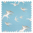 Swatch of Swallows Wedgewood