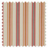Swatch of Valley Stripe Rowan Berry/Cream