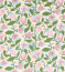 Dancing Daisies Print Lilac Fabric by Scion