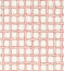 Fretwork Print Ladybird Red Fabric by Scion