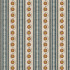 Indira Stripe Denim Cinnamon Fabric by Chess