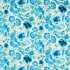 Marsha Delft/Lagoon/Porcelain Fabric by Harlequin