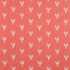 Cromer Embroidery Coral Fabric by Sanderson