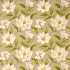 Grandiflora Linen/Olive Fabric by Sanderson