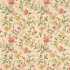 Porcelain Garden Red/Beige Fabric by Sanderson