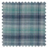 Swatch of Samphrey Check Chasm/Indigo