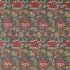 Wandle Indigo/Carmine Fabric by Morris & Co