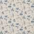 Woodland Chorus Indigo/Linen Fabric by Sanderson