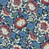 Rosetti Thistle Blue Fabric by Chess