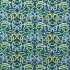 Serpenti Onsen/Emerald/Azul Fabric by Harlequin