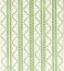Split Pea Print Pine Fabric by Scion